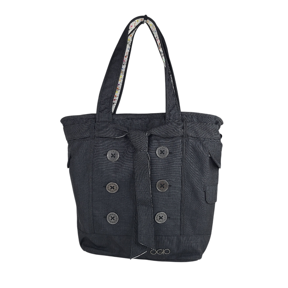 OGIO Hamptons Charcoal Large Tote Travel Laptop Bag Double Handles